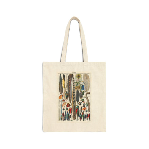 Bird in Orange Tote