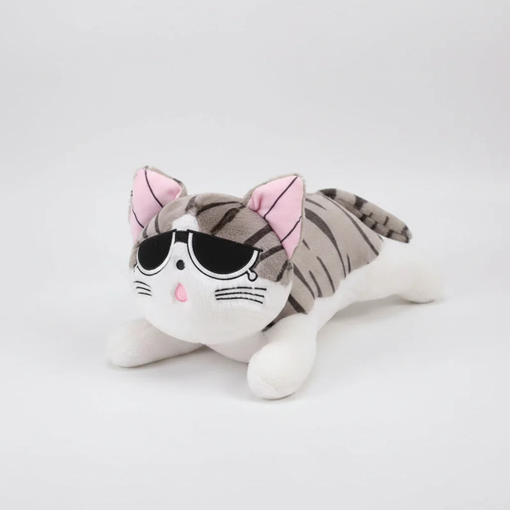 Kitty Cat Plush Toy Pillow – Soft Stuffed Animal Cushion (30–100 cm)